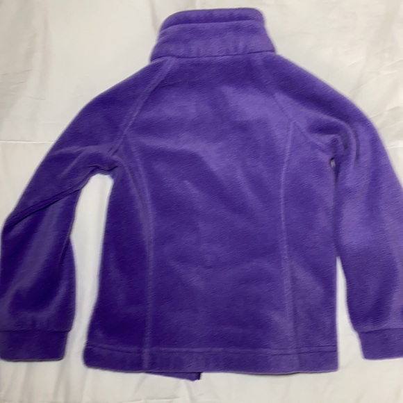 XXS  Size 4-5 purple Columbia fleece - Picture 6 of 6